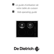 De Dietrich DTI721X Hob manual cover