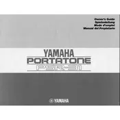 Yamaha PSR-31 Keyboard manual cover