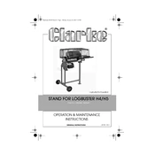 Clarke 3402048 LBH4S Stand for Log Buster H4 manual cover