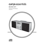 Currys Essentials CHFCD10 manual cover