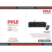 Pyle PTA42BT Amplifier manual cover