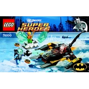 LEGO Super Heroes 76000 Construction Set manual cover