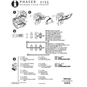 Xerox Tektronix Phaser 2135 Print on Glossy Paper-Tabloid Printer manual cover