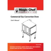 Magic Chef M38COD Oven manual cover