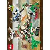 LEGO Adventurers 5987 Construction Set manual cover