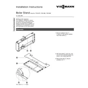 Viessmann Vitola 200 Boiler Stand Accessory manual cover