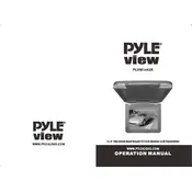 Pyle PLVW1443R Monitor manual cover