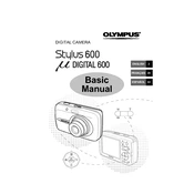 Olympus Stylus 600 manual cover