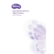 BenQ MS513 manual cover