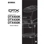 Yamaha DTX400K Drum Kit