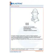 Blastrac 138H Dust Collector manual cover