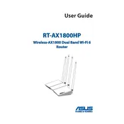 ASUS RT-AX1800HP Router manual cover