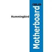 ASUS Hummingbird Motherboard manual cover