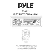 Pyle PLCD55 CD Player manual cover