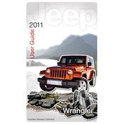 Jeep Wrangler 2011 SUV manual cover