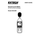 Flir Extech SDL600 Meter manual cover