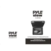 Pyle PLVWR1050 Monitor manual cover