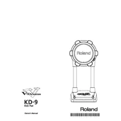 Roland KD-9 manual cover