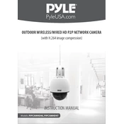 Pyle PIPCAMHD47 Camera manual cover