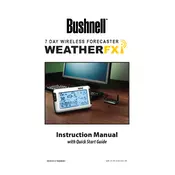 Bushnell 960900C Forecaster manual cover