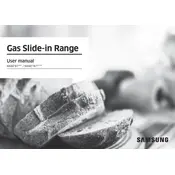 Samsung NX60BB871112AA Cooker manual cover