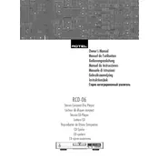 Rotel RCD-06 CD Player manual cover