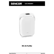 Sencor SHA 9400WH Purifier manual cover