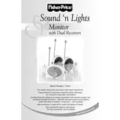 Fisher Price Mattel Sounds n Lights Dual 71624 Monitor manual cover