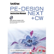 Brother PE-Design Next Plus CW manual cover