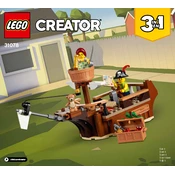 LEGO 31078-2 Construction Set manual cover