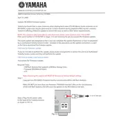 Yamaha RX-V3800 Firmware