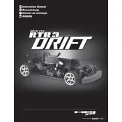 HPI Racing Nitro RS4 3 Drift 12034 Race Kit manual cover