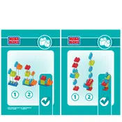 Mega Bloks Mattel Endless Building Bag DRJ97 Construction Set manual cover