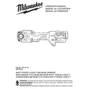 Milwaukee M18 2679-20 Crimper manual cover