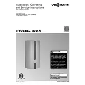 Viessmann Vitocell 300-W EVIA Series Storage Tank manual cover