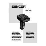 Sencor SWM 3535 Transmitter manual cover