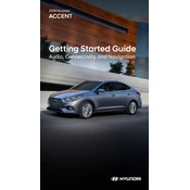 Hyundai Accent 2019 Sedan manual cover