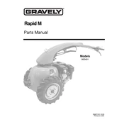 Gravely Rapid M 985401 2006 Tractor manual cover