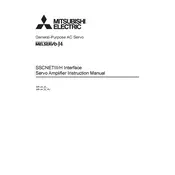 Mitsubishi MR-J4-B Servo Amplifier manual cover