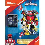 Mega Bloks Mattel Power Rangers DPK78 Construction Set manual cover