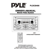 Pyle PLDCS400 DVD Player manual cover