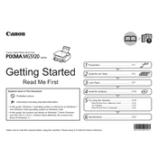 Canon Pixma MG5120 Series K10358 manual cover