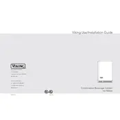 Viking DFRI1401D Refrigerator manual cover