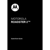 Uniden Motorola Roadster 2 Car Kit manual cover