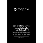 Mophie Powerstation Plus With USB-C Connector Power Bank manual cover