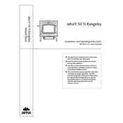 Jotul F 50 TL Rangeley Stove manual cover