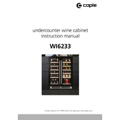 Caple WI6233 Wine Cabinet manual cover