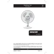 Sencor SFE 2320WH Fan manual cover