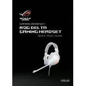 ASUS ROG Delta White Edition Headphones manual cover