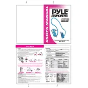 Pyle PSWP4BK Headphones manual cover